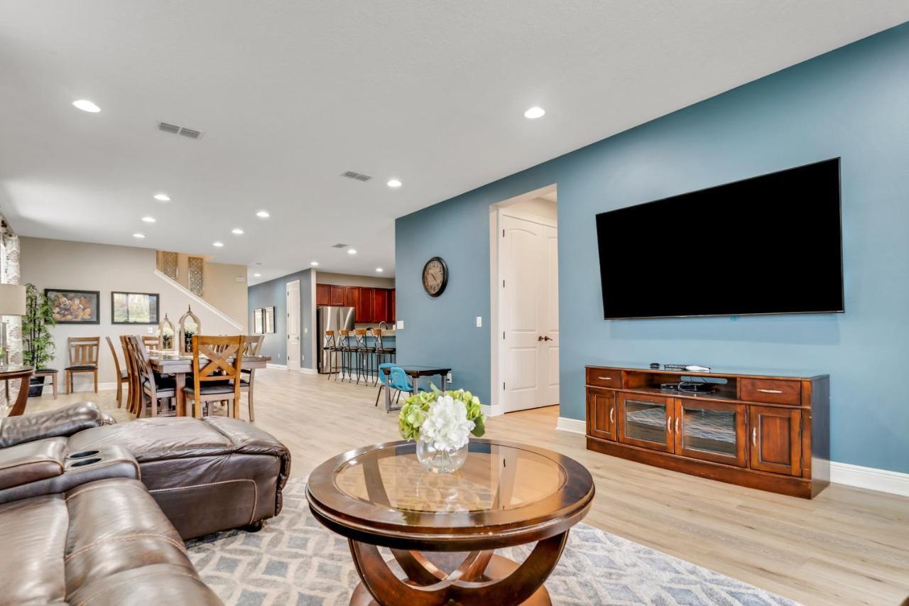 Huge 10 Bdr Family House With Arcades And Free Pool Heat Near Disney Орландо Екстер'єр фото