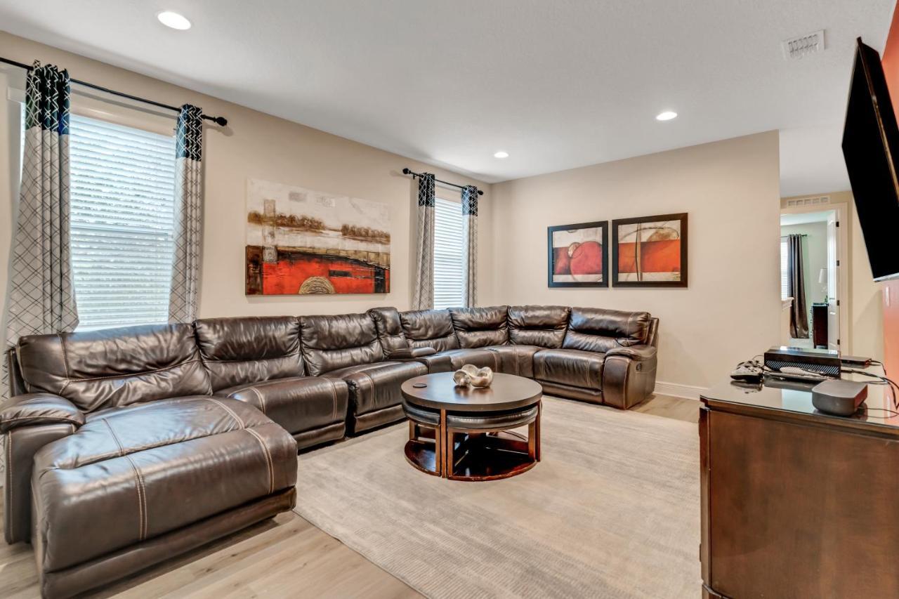 Huge 10 Bdr Family House With Arcades And Free Pool Heat Near Disney Орландо Екстер'єр фото